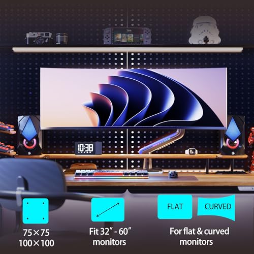 Thumbnail 1 de NB Ergonomic Brazo para Monitores Ultraanchos 32-60" 🎮