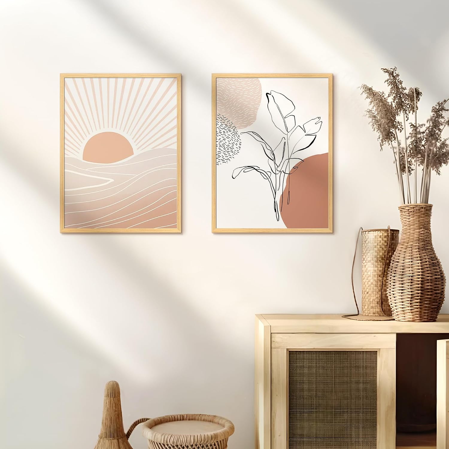 Detalle de upsimples 12x16 Picture Frame Natural 3 Pack