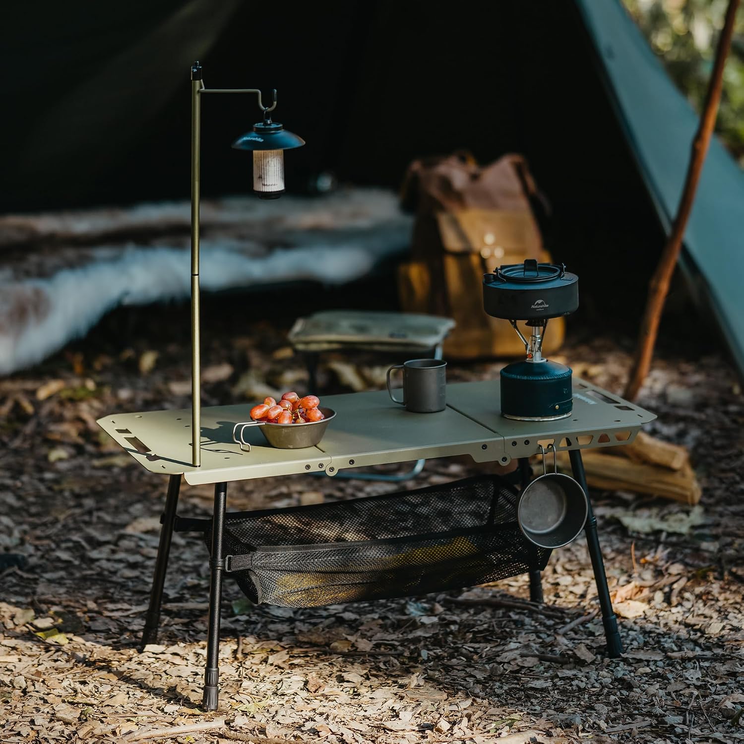 Thumbnail 6 de Naturehike 6977465868626 campingtafel, metalen klaptafel in groen