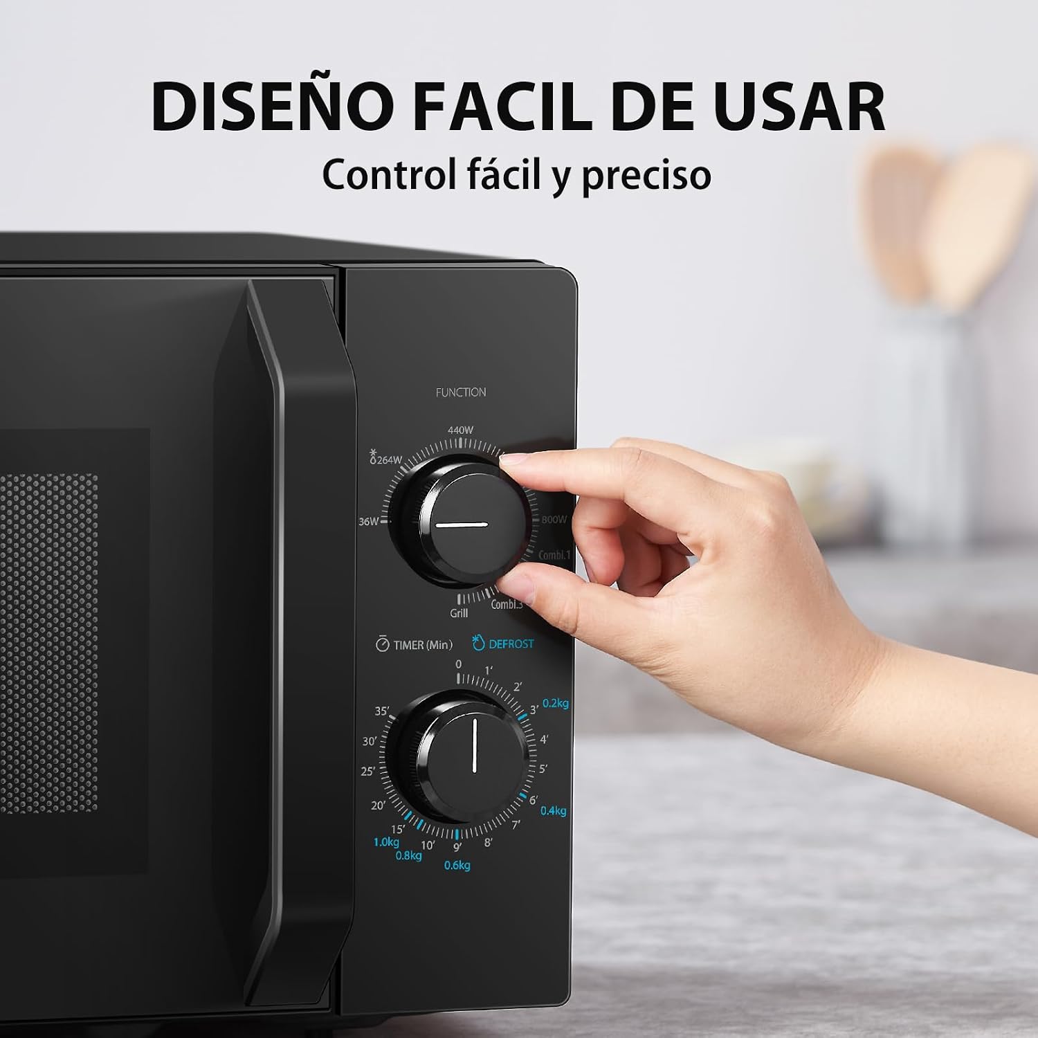 Thumbnail 5 de Toshiba MW2-MG20P(BK) microondas 20 L 800 W