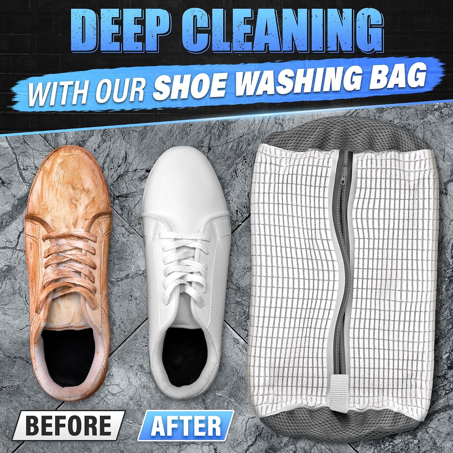 Detalle 2 de XXL Shoe Washing Machine Bags