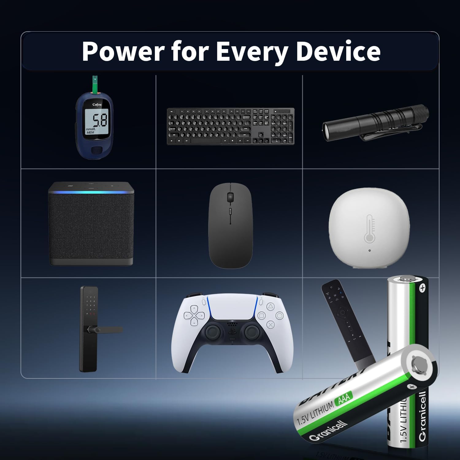 Thumbnail 6 de AAA Lithium Batterien 4er-Pack mit 1,5 V