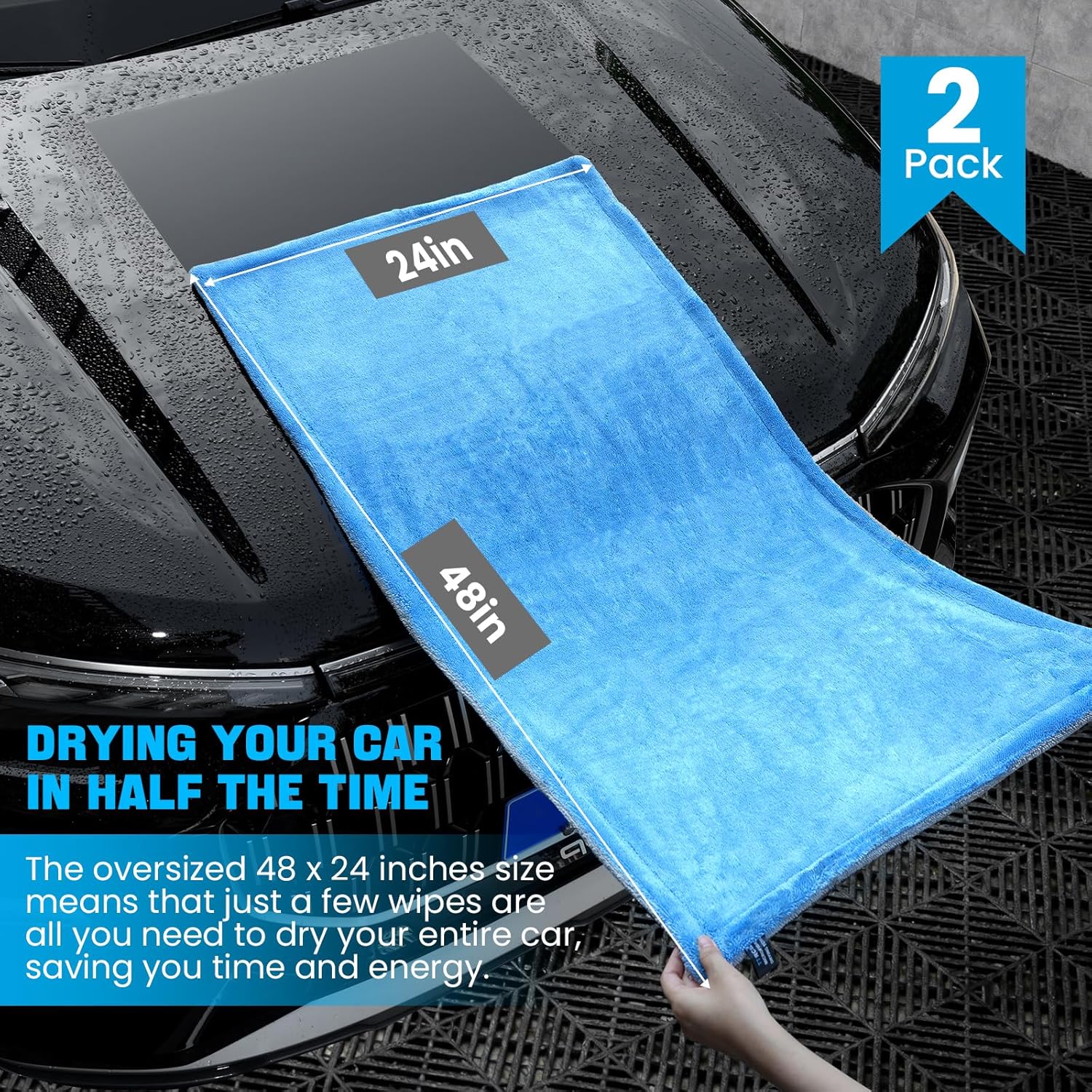 Detalle de TTRCB Car Drying Towel 48"