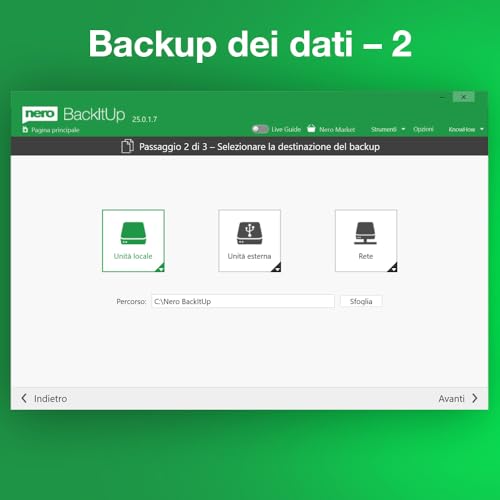 Detalle de Nero Platinum 365 — Suite Multimediale Completa (1 PC, 1 Anno)