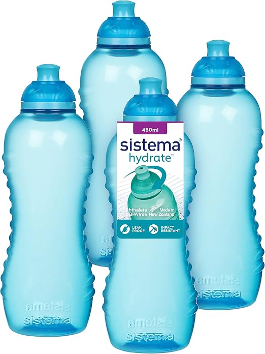 Detalle de Sistema Twist 'n' Sip Botella Deportiva a Prueba de Fugas 💧