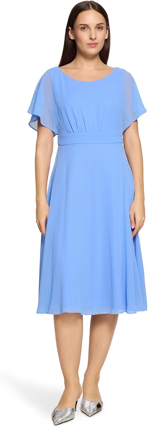 Detalle de Vera Mont 0335/4825 Robe Femme (Lot de 1) – Robe courte élégante pour occasions festives