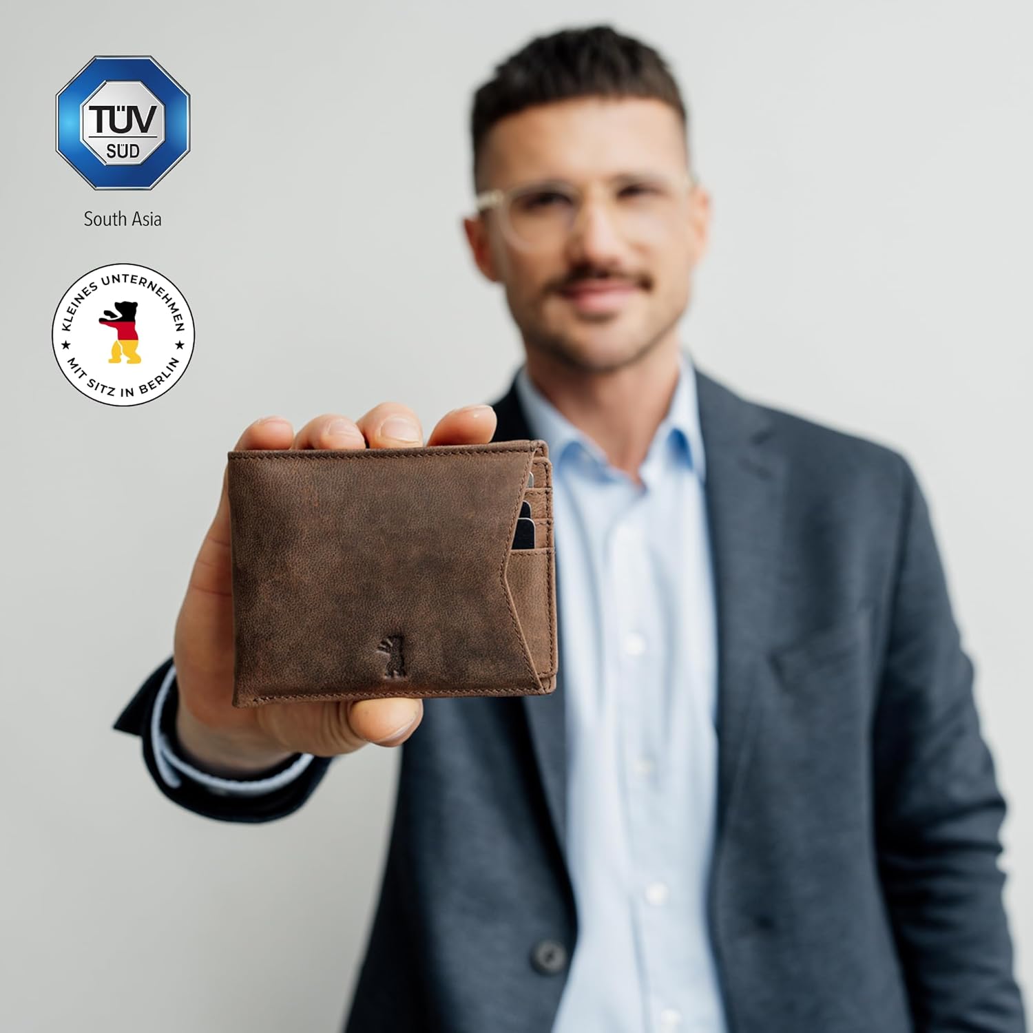 Thumbnail 2 de Berliner Bags Kiel Geldbörse 11,5x2x9 cm 👛