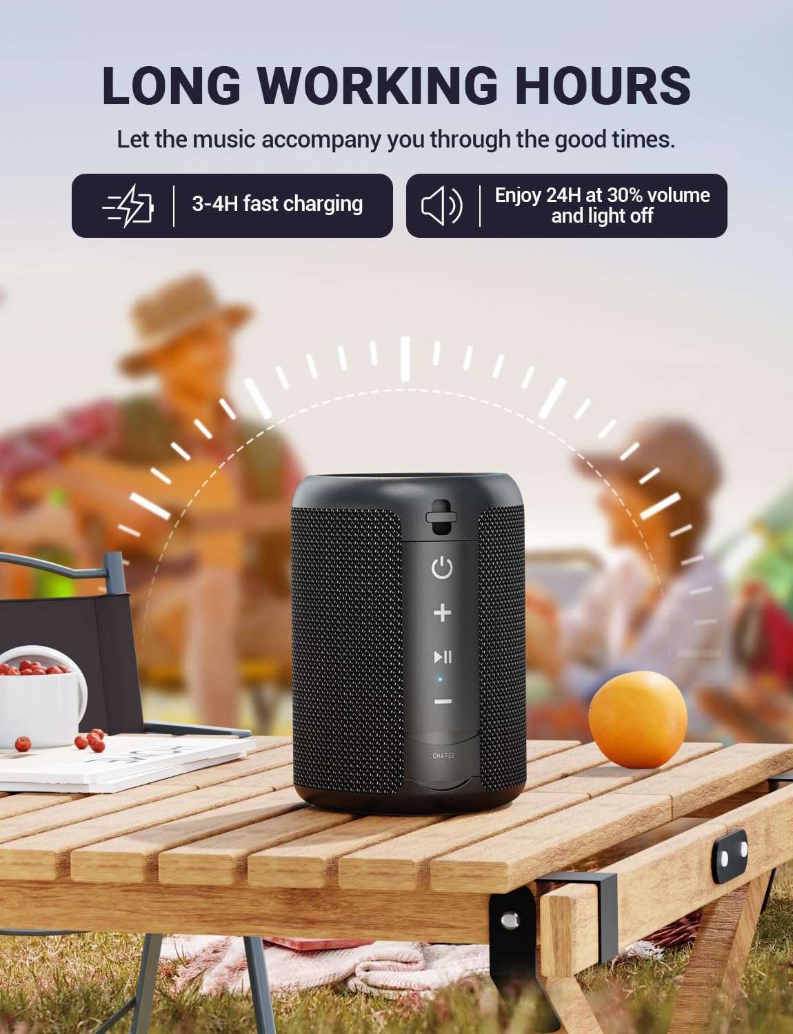 Detalle 2 de UOHHBOE Portable Speaker 20W 📢