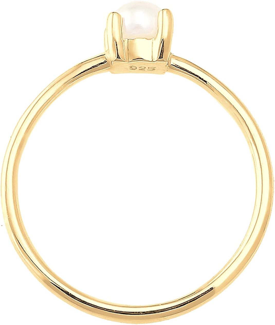 Detalle 1 de Elli Ring Süßwasserperle filigran 💍