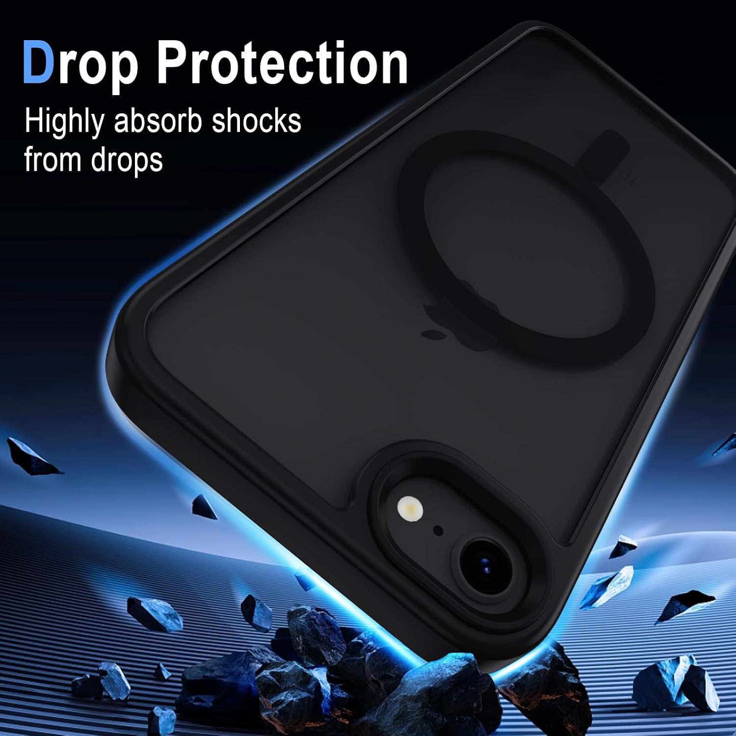 Detalle 2 de XTCASE Funda Magnética para iPhone SE 2020/2022 1500g