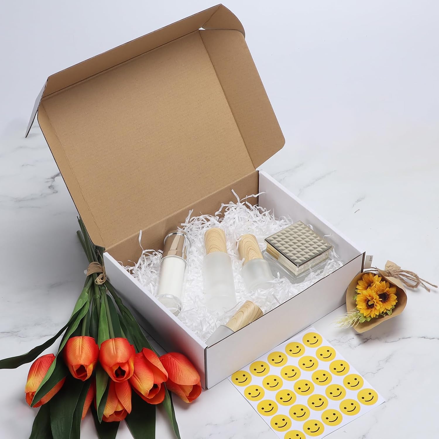 Detalle de Shipping boxes 10 x 8 x 3 in, set of 25