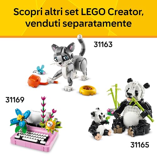 Thumbnail 6 de LEGO Creator 3in1 Wild Animals: Fenicottero Rosa (31170) – 3 modelli in uno, regalo creativo per bambini dai 8 anni