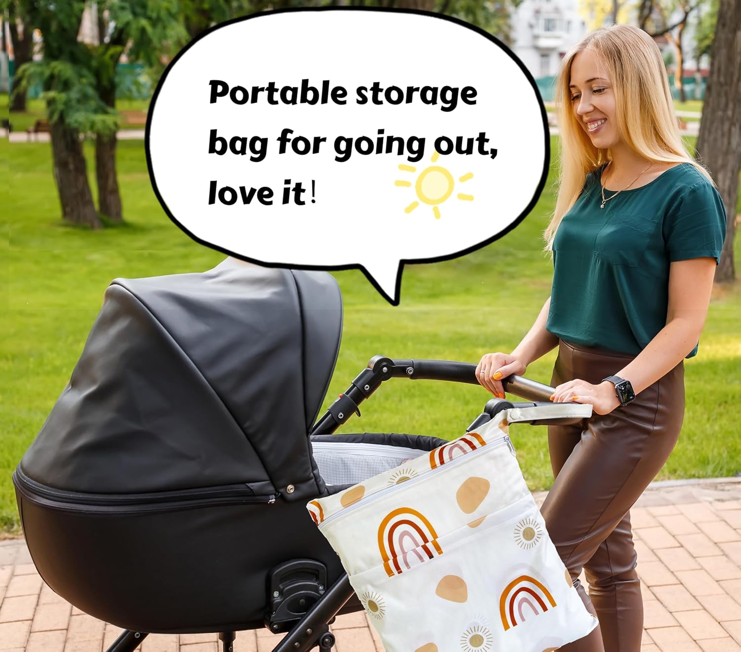 Detalle 2 de TRASUN Wetbag 2er Set Nassbeutel