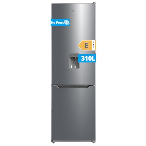 Midea MDRB424FGE02IW 310L - Frigorifero Combinato a Libera Installazione, Total No Frost e MultiFlow