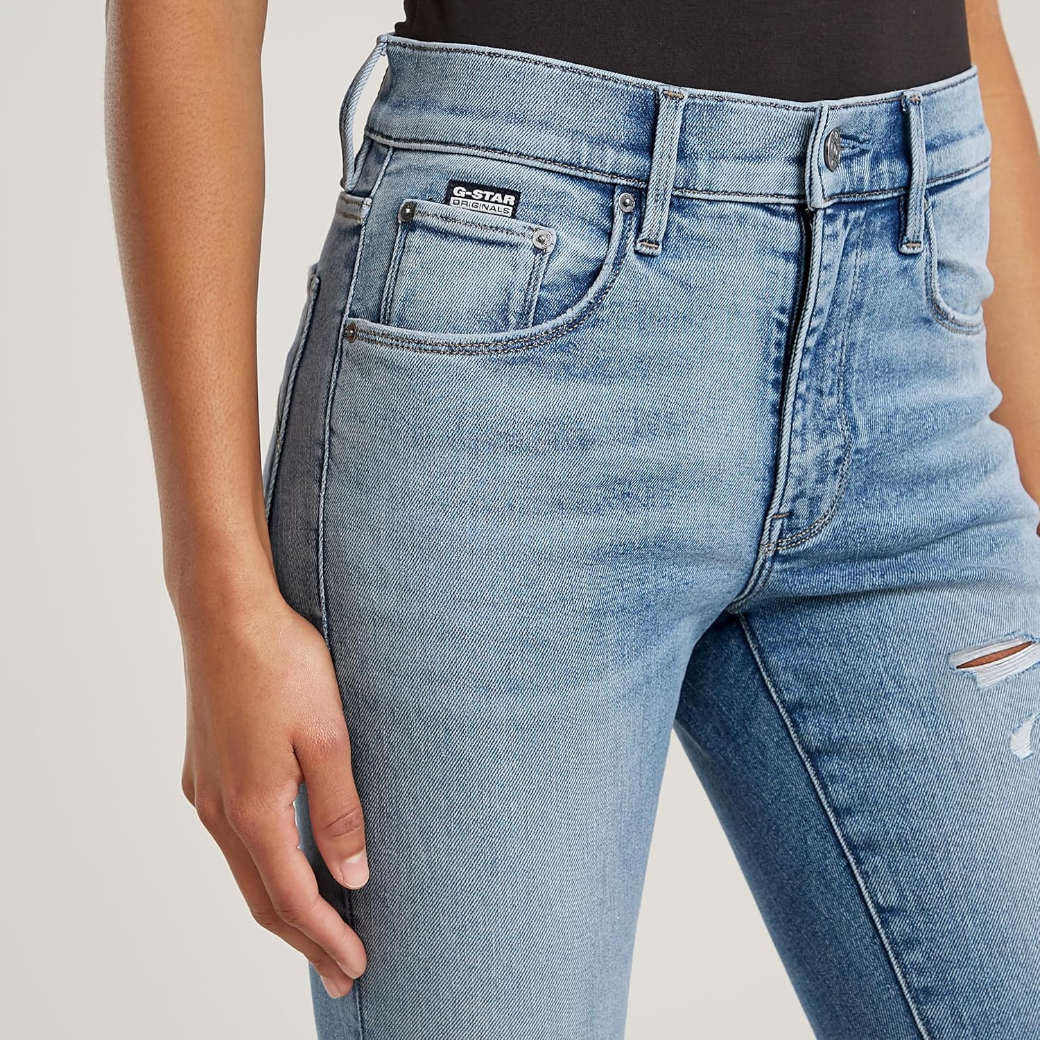 Thumbnail 4 de G-Star Damen 3301 Skinny Jeans – High Waist 5-Taschen-Schnitt