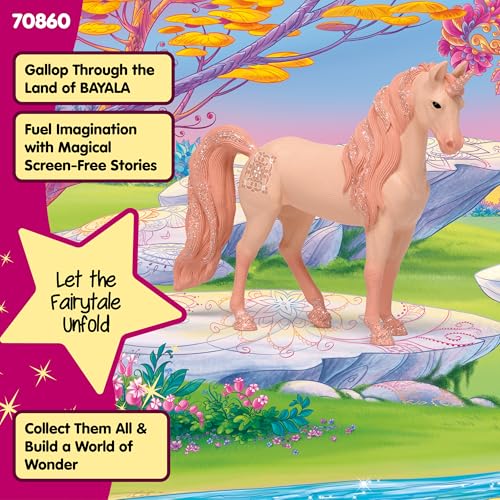 Detalle 2 de Schleich BAYALA Yegua Unicornio Peach 70860 16 x 4 x 11 cm