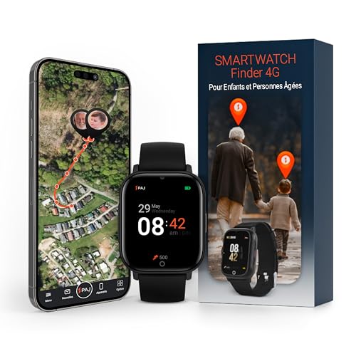 Detalle de PAJ GPS Smartwatch GPS 4G avec bouton SOS — Montre connectée pour enfants et seniors