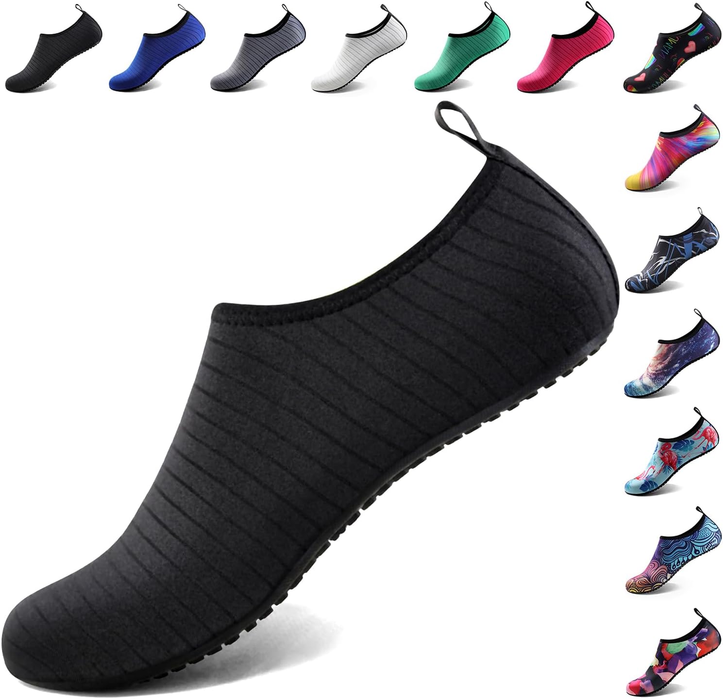 Detalle de ATHMILE QSW1 Water Shoes for Adults, Quick-Dry Fabric and Protective Sole