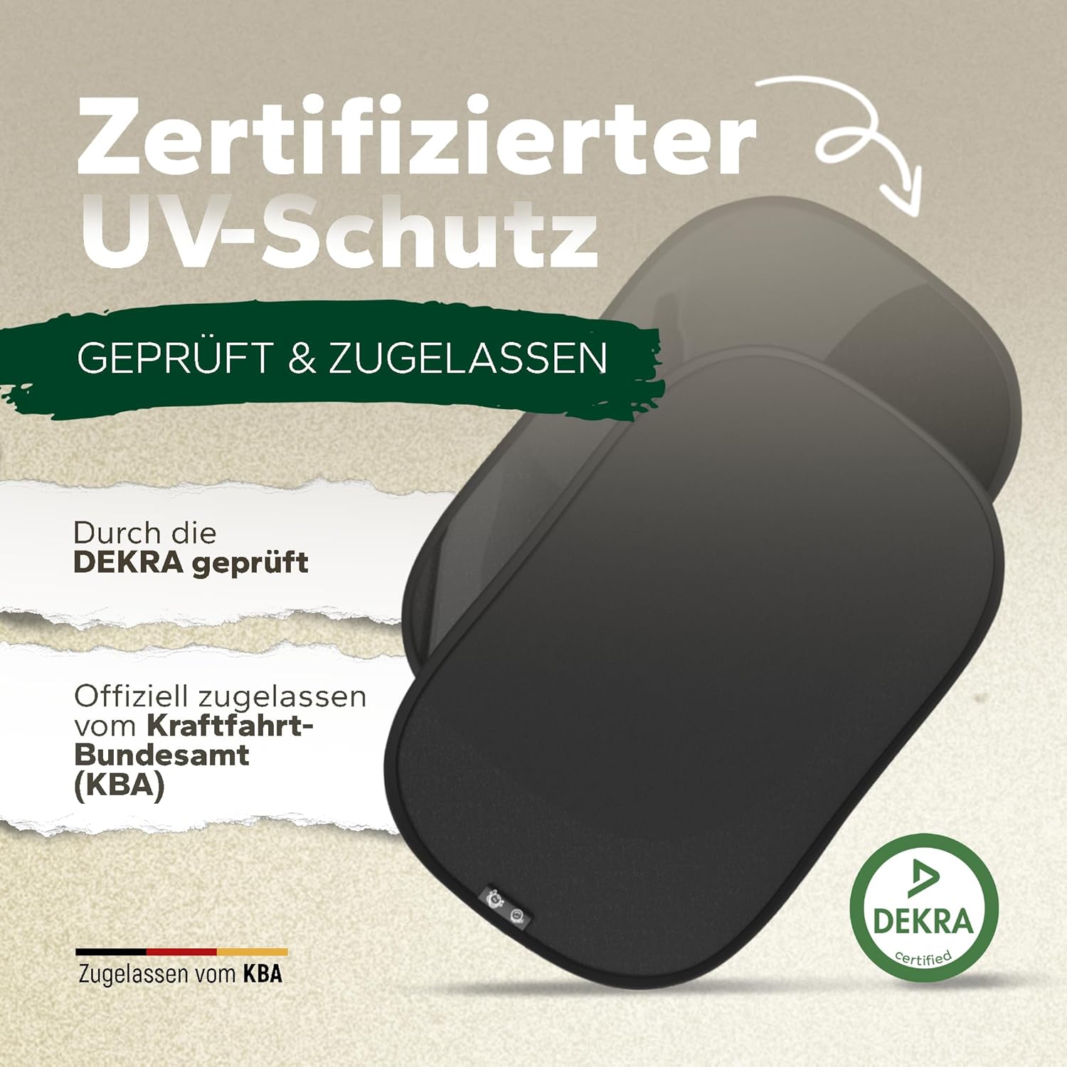 Detalle 2 de Sonnenschutz Auto Baby UPF50+ 44 x 36 cm
