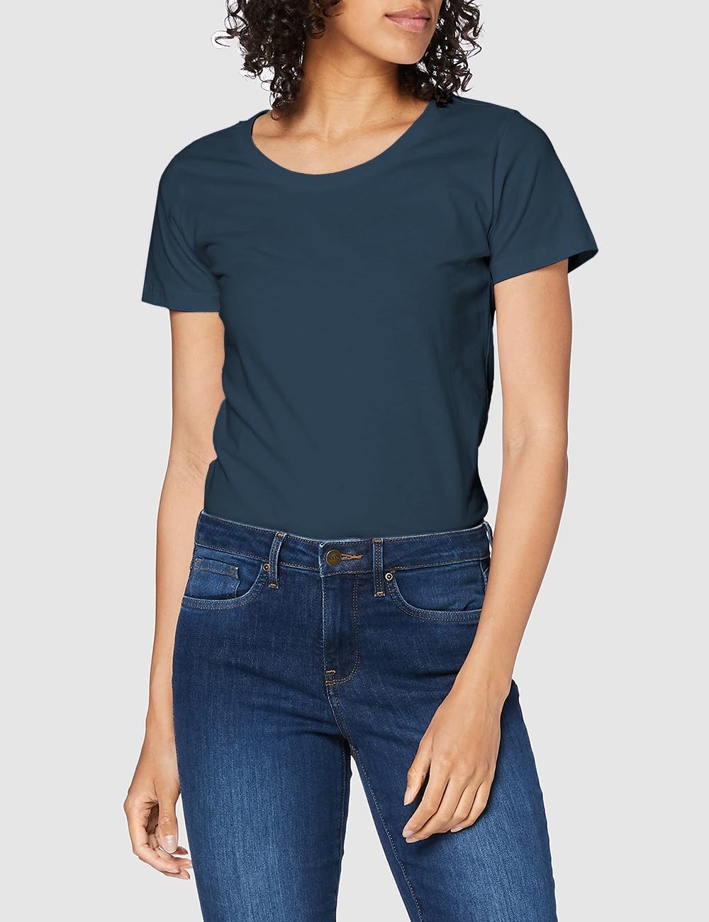 Detalle 1 de berydale Basic Rundhals T-Shirts 180 g/m²