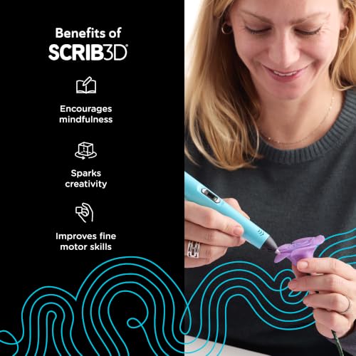 Thumbnail 3 de SCRIB3D P1 3D Printing Pen with Display – Starter Kit