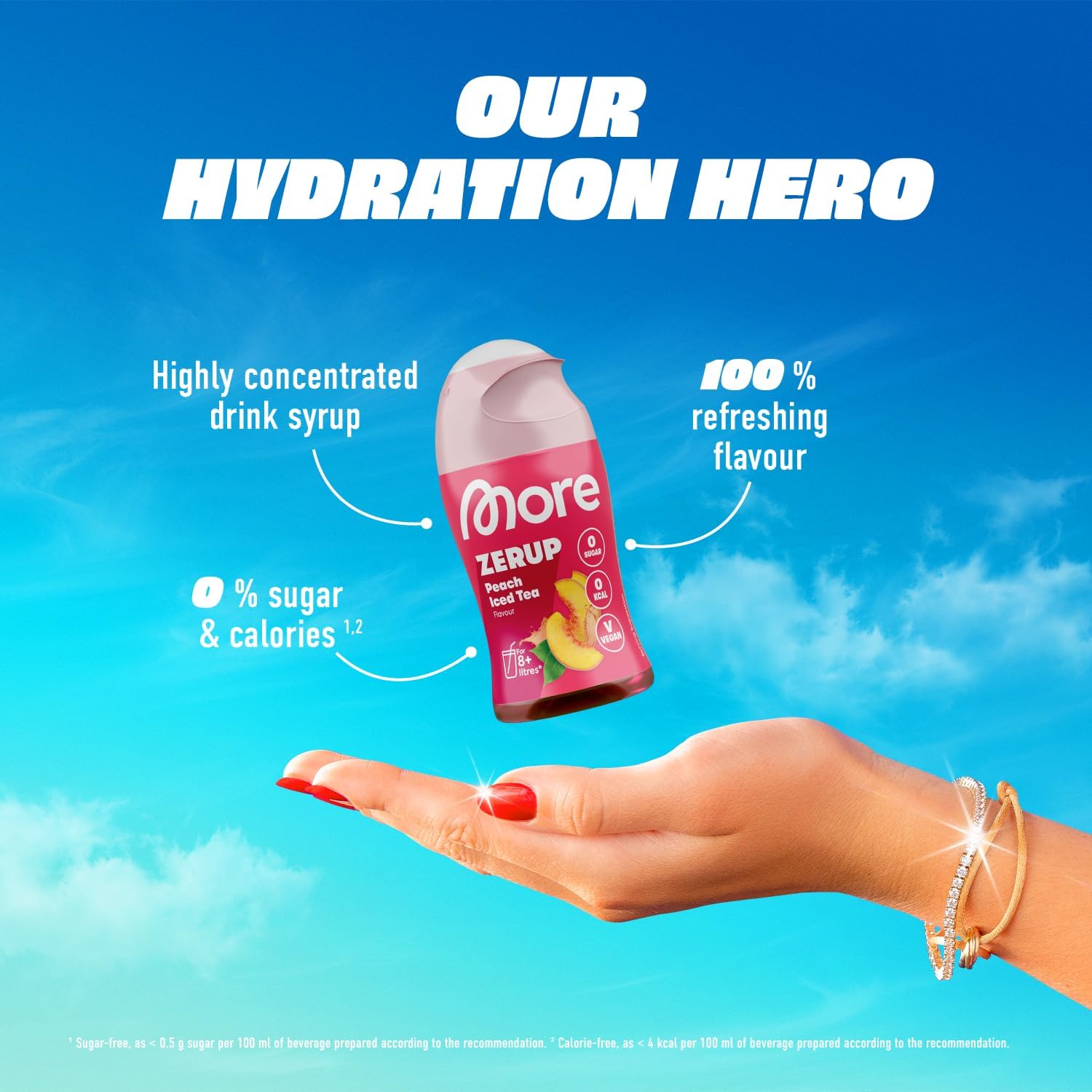 Thumbnail 1 de More Zerup Zero Calorie Syrup Multifruit 65 ml