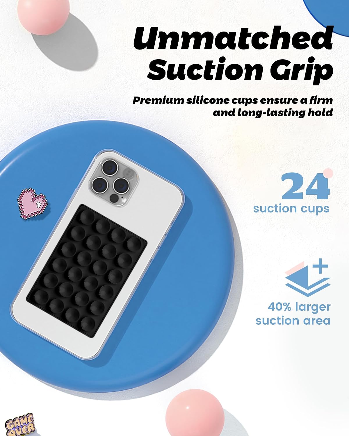 Detalle 2 de amBand Magnetic Suction Grip for iPhone ⚡