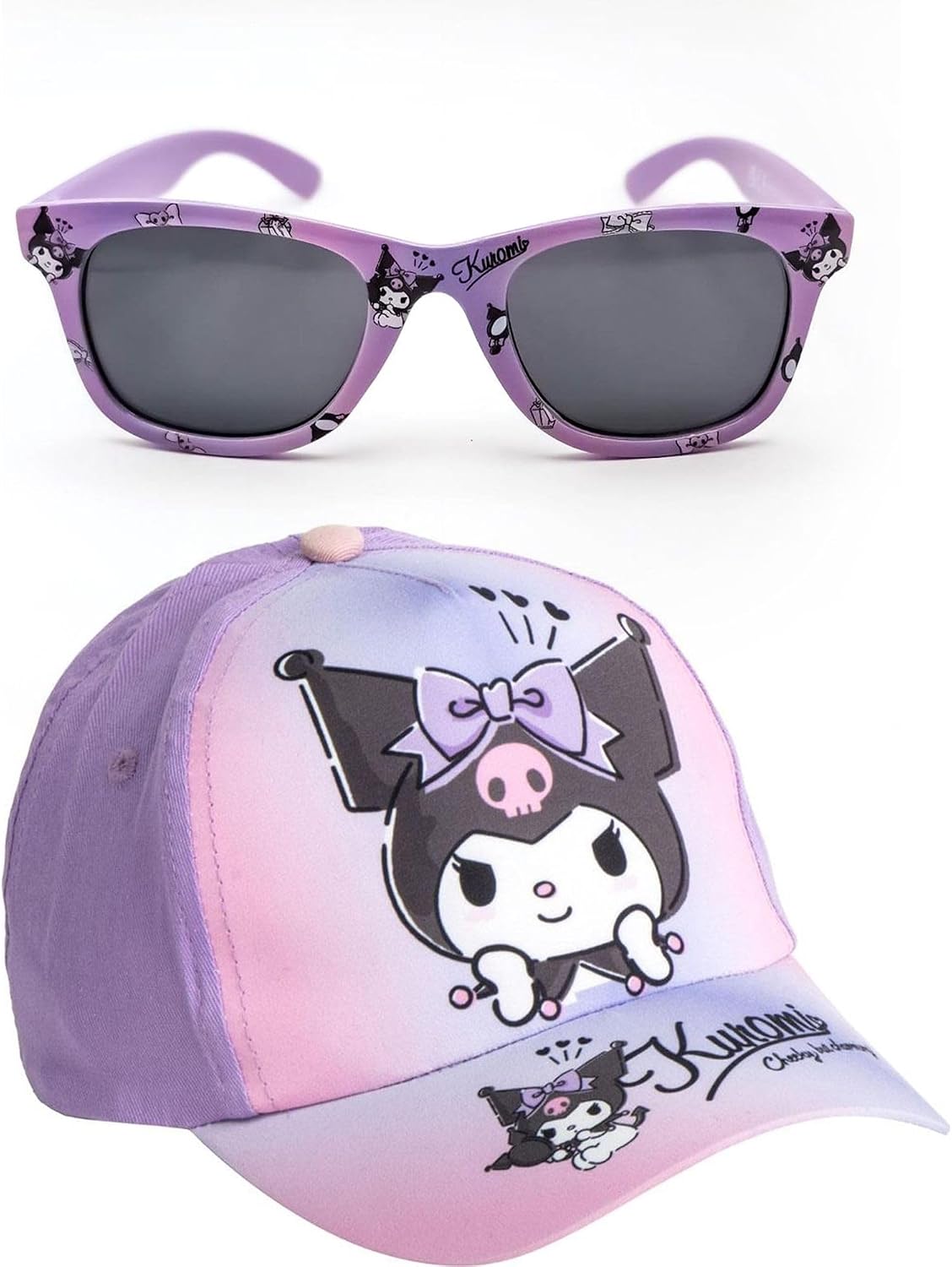 Detalle de Casquette et Lunettes Hello Kitty pour Enfants — Originales, réglables et légères