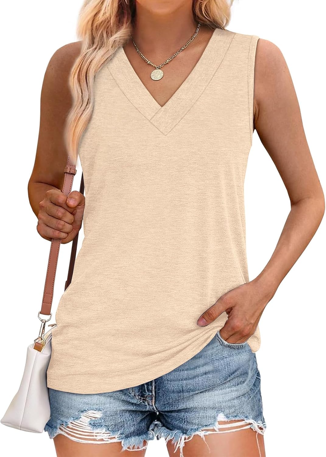 Thumbnail 1 de WIHOLL V-Neck Tank Top for Women