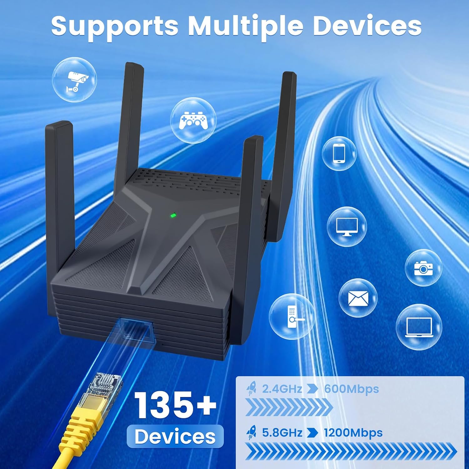 Thumbnail 3 de WiFi range extender AX1800