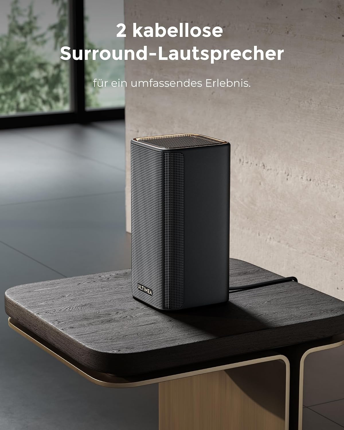 Thumbnail 5 de ULTIMEA Skywave X60 7.1.4ch: Kabelloses Surround-System mit Dolby Atmos, 840 W, GaN-Verstärker und 4K HDR Pass-Through