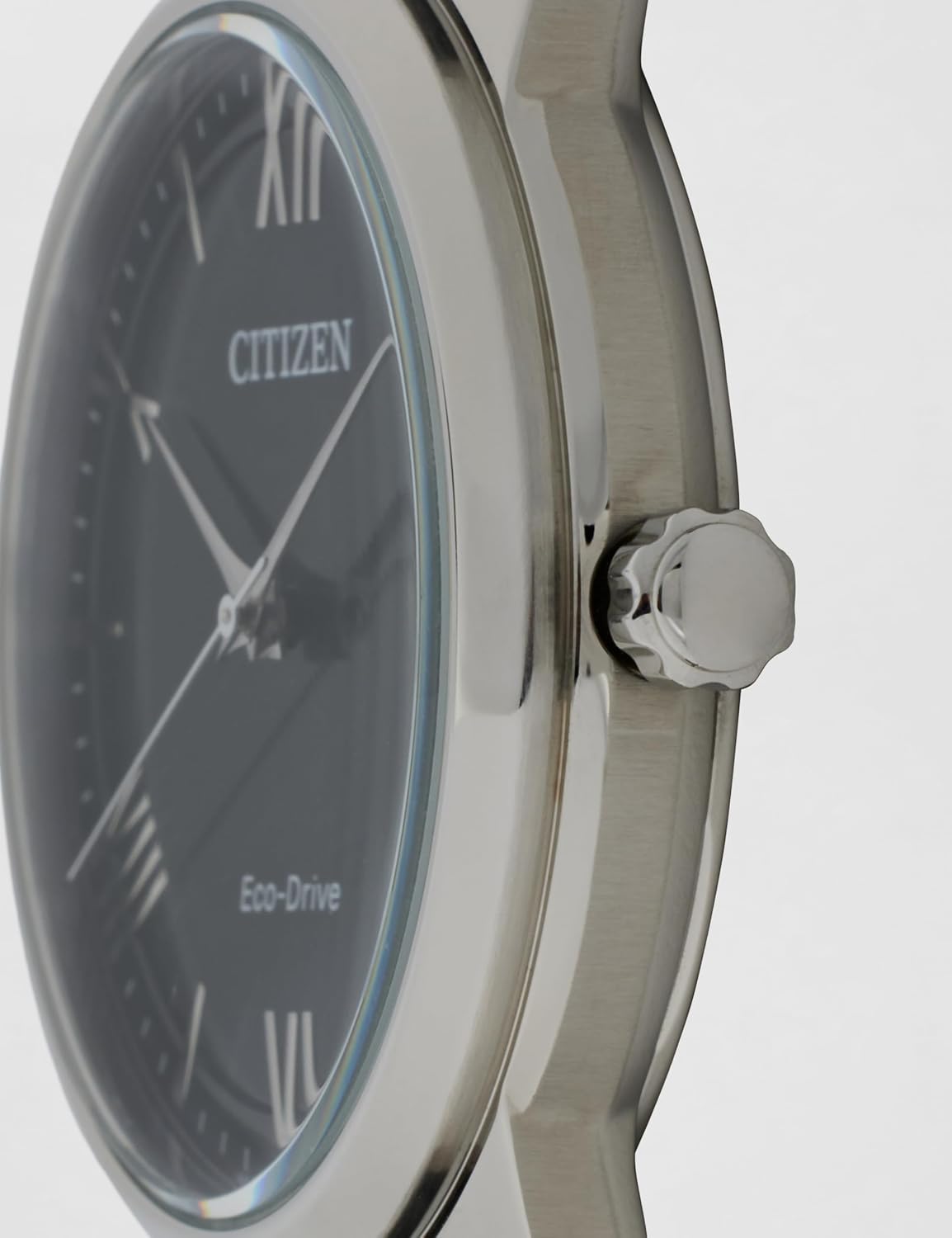 Detalle de Citizen Leather AW1231-07E Montre-Bracelet pour hommes : élégance Eco Drive
