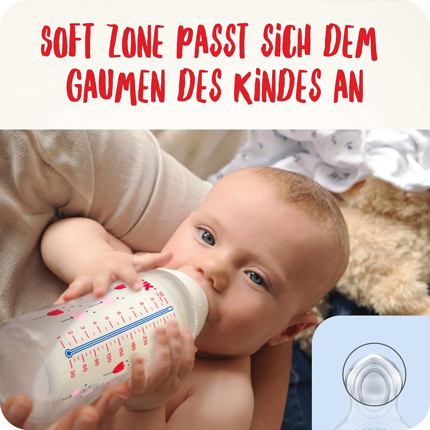 Thumbnail 4 de NUK First Choice+ Babyflasche 150 ml
