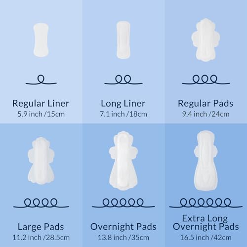 Thumbnail 6 de Large Organic Sanitary Pads, 48ct