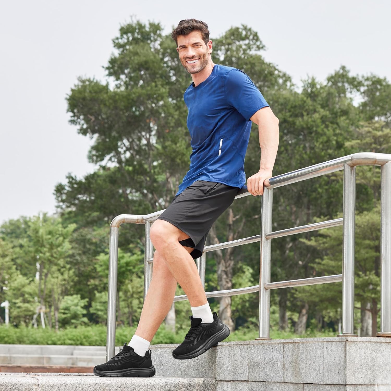 Thumbnail 1 de FitVille Walkingschuhe Herren Extra Weite – Atmungsaktive Sneaker für breite Füße