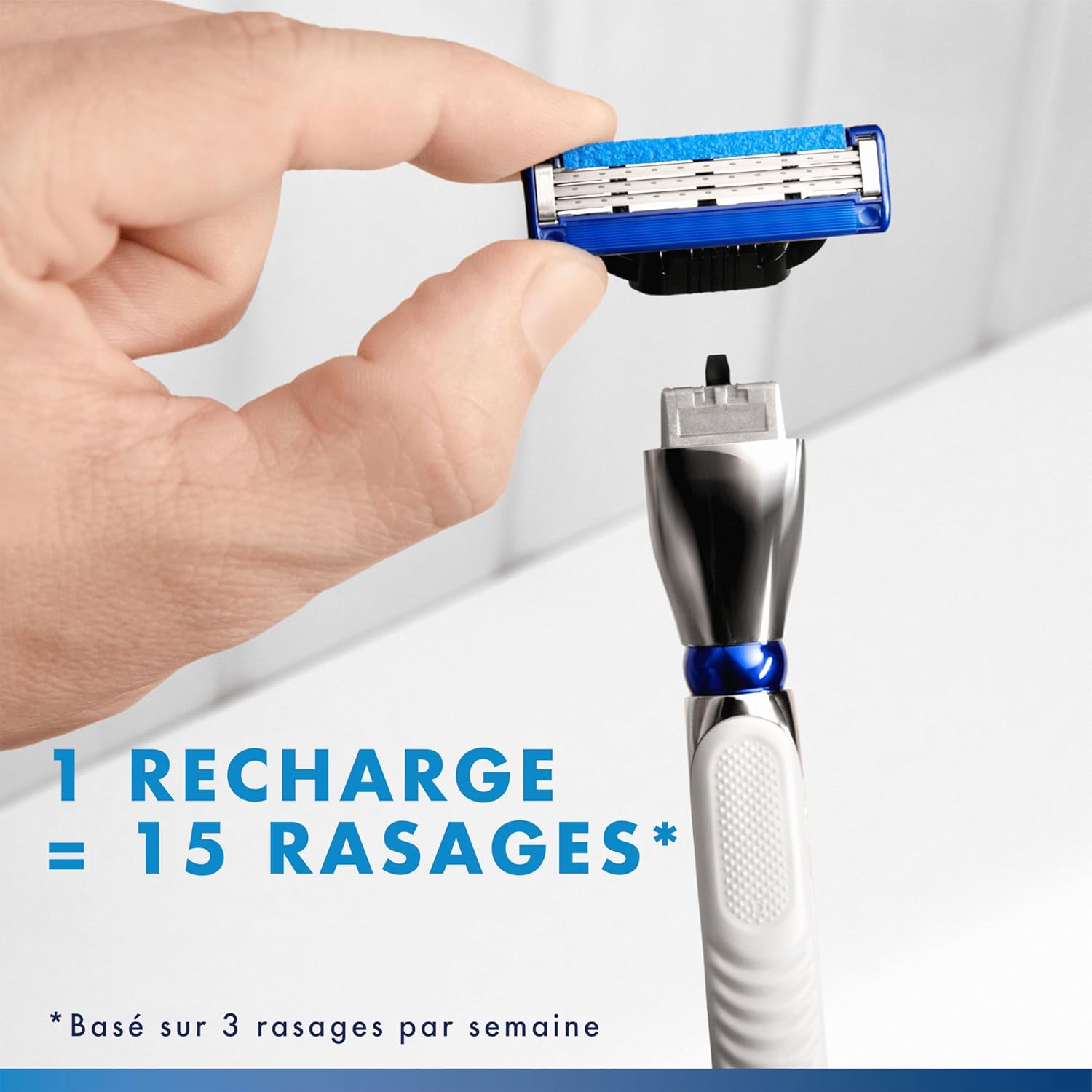 Thumbnail 4 de Lot de 16 recharges Gillette Mach3 Turbo pour homme