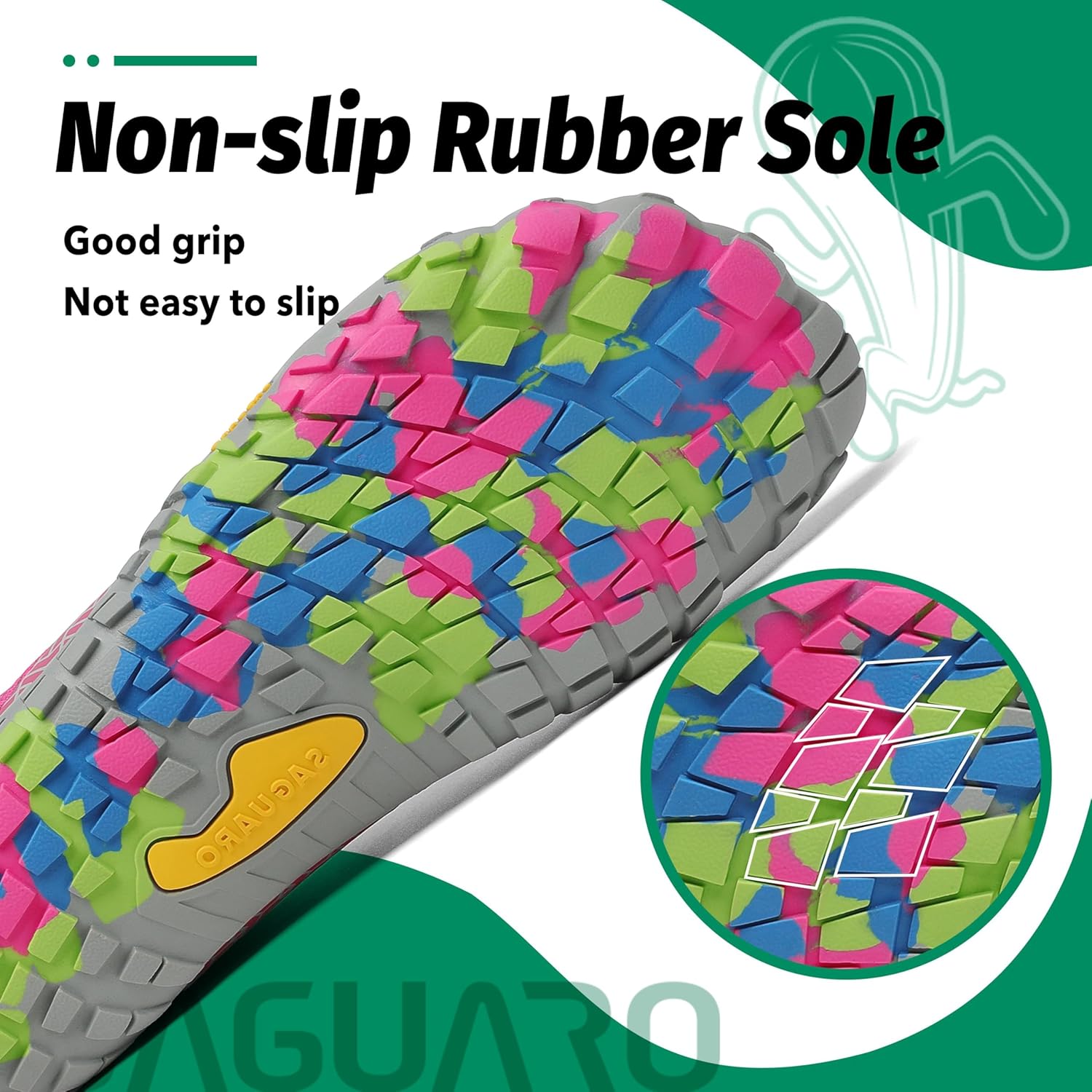 Thumbnail 6 de SAGUARO Scarpe Barefoot con Dita per Trekking e Trail Running: flessibilità leggera e ancoraggio sicuro