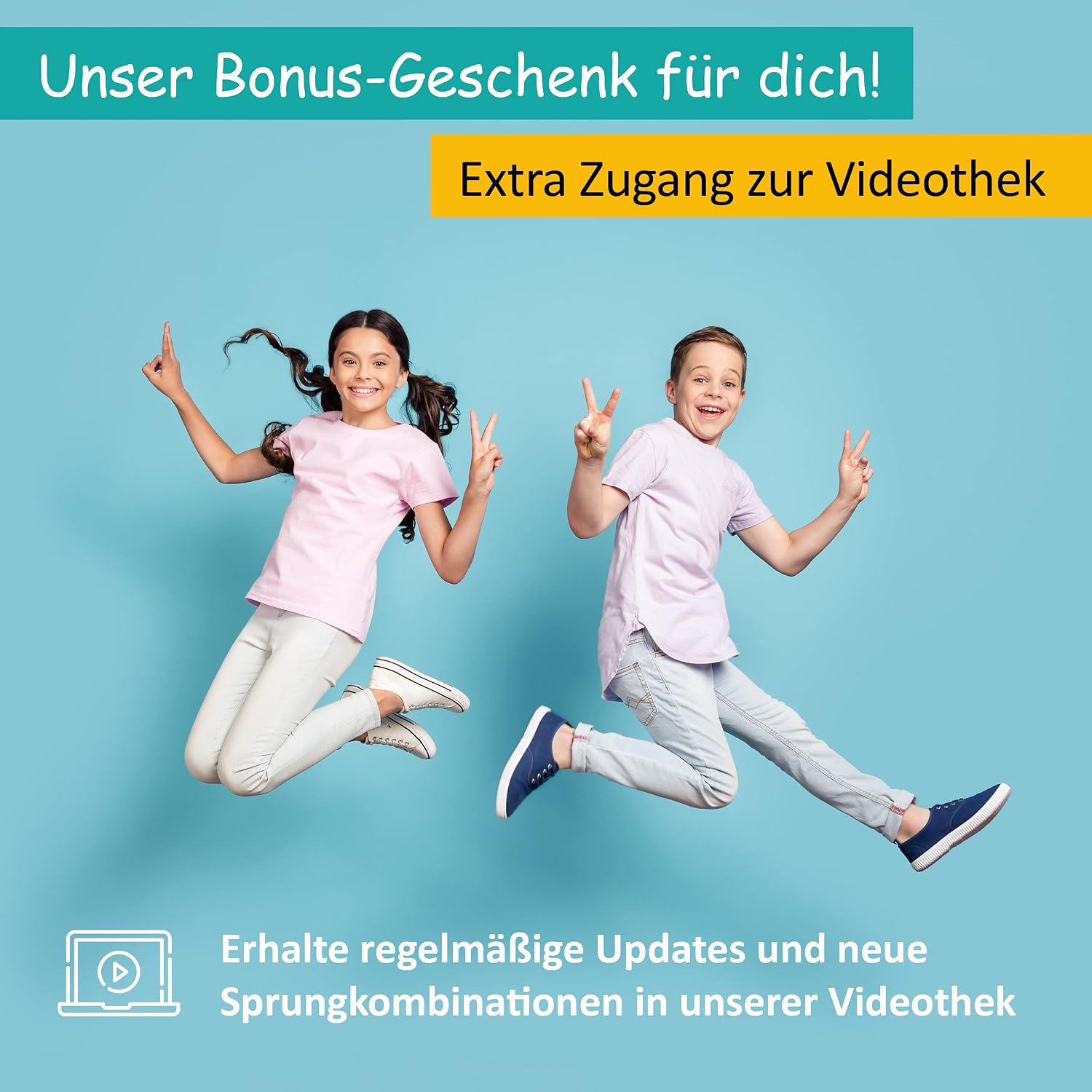 Detalle de GLÜCKSWOLKE Gummitwist + Buch: Das complete Indoor & Outdoor Sprungset mit 25 Vorlagen