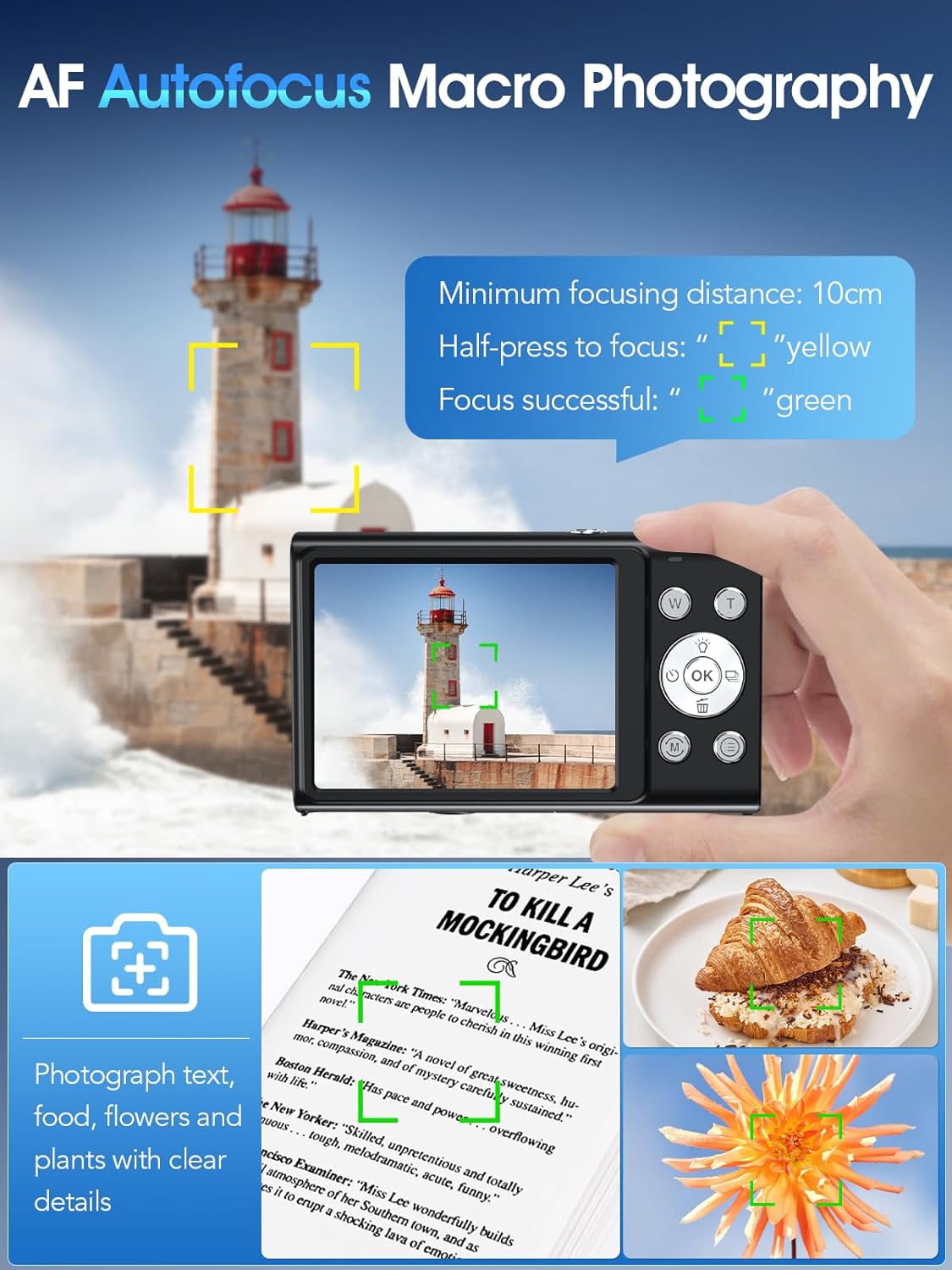 Thumbnail 4 de 48MP 4K Vlogging Camera with 16X Zoom