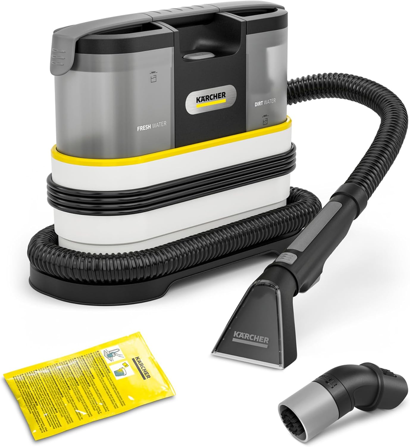 Detalle de Kärcher SE 2 Spot Care Spot Cleaner – Practical deep-clean for upholstery and carpets