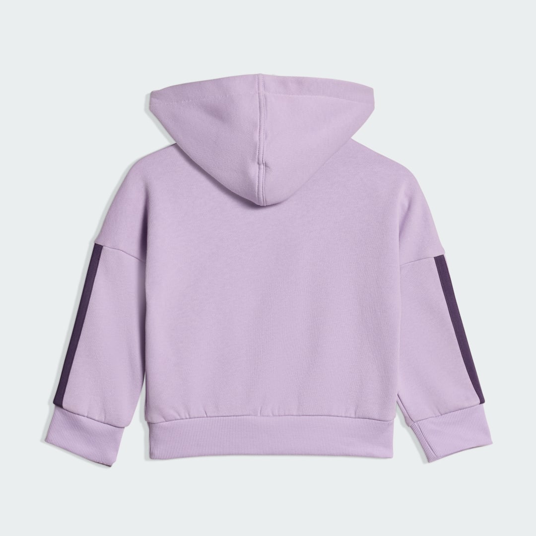 Detalle de Conjunto Essentials (Bebé) en color Violeta – Adidas