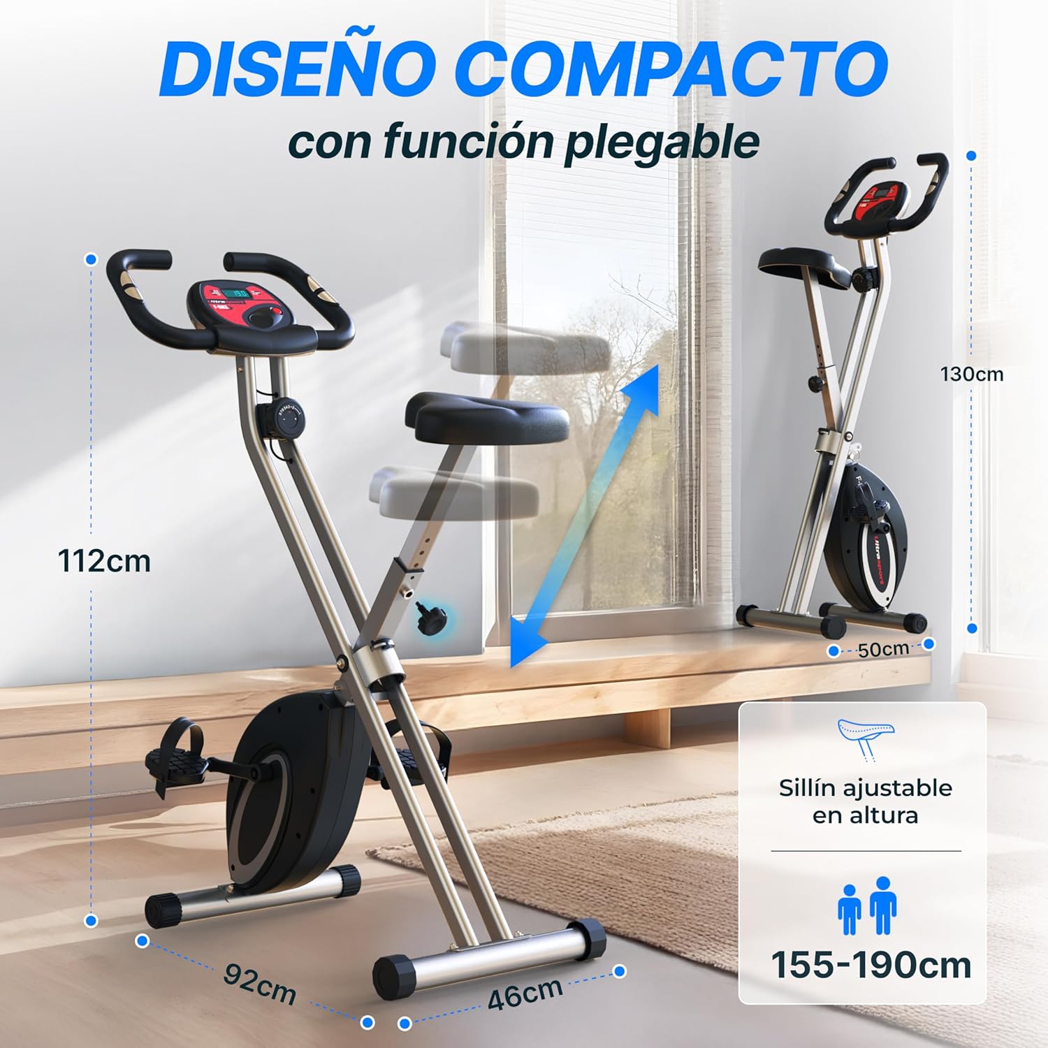 Thumbnail 6 de Ultrasport F-Bike Entrenador Bicicleta plegable