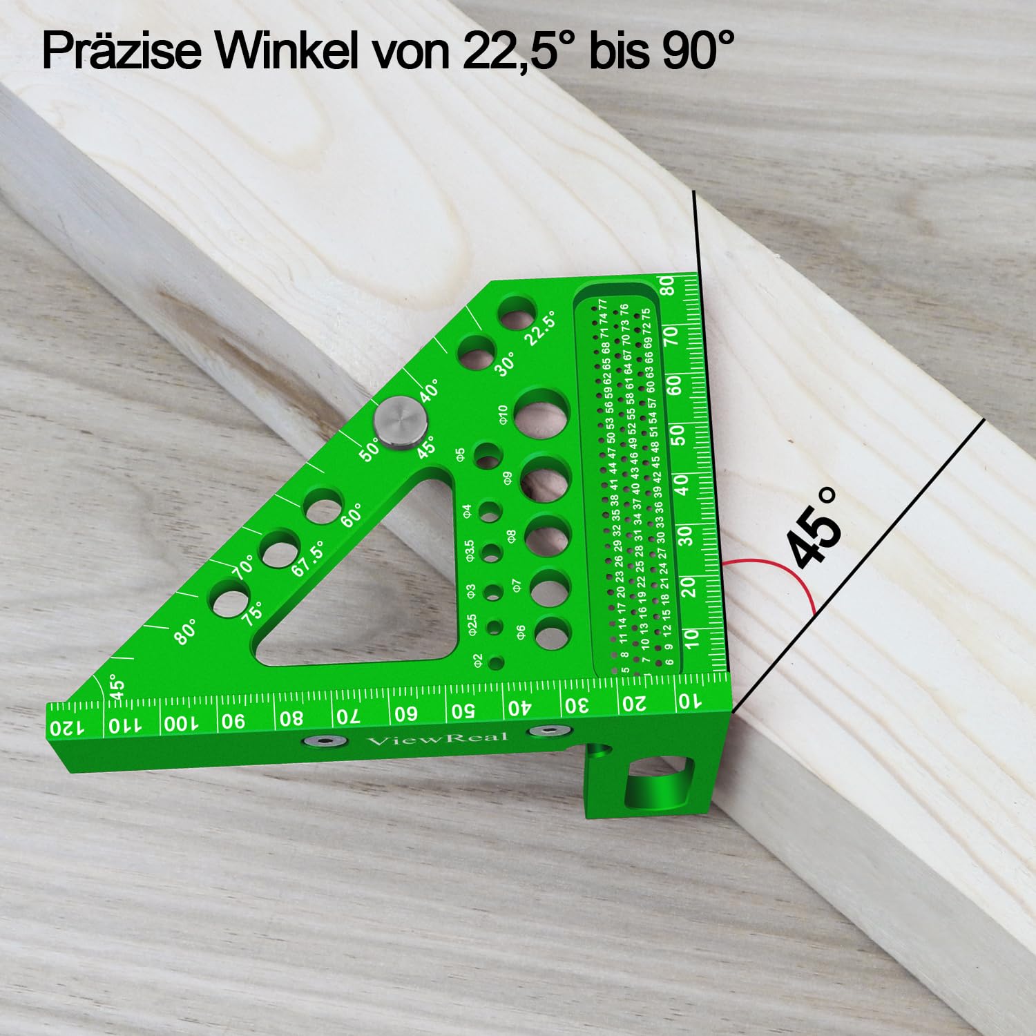 Thumbnail 3 de 3D-Gehrungswinkel 22,5–90° Multifunktional 🛠