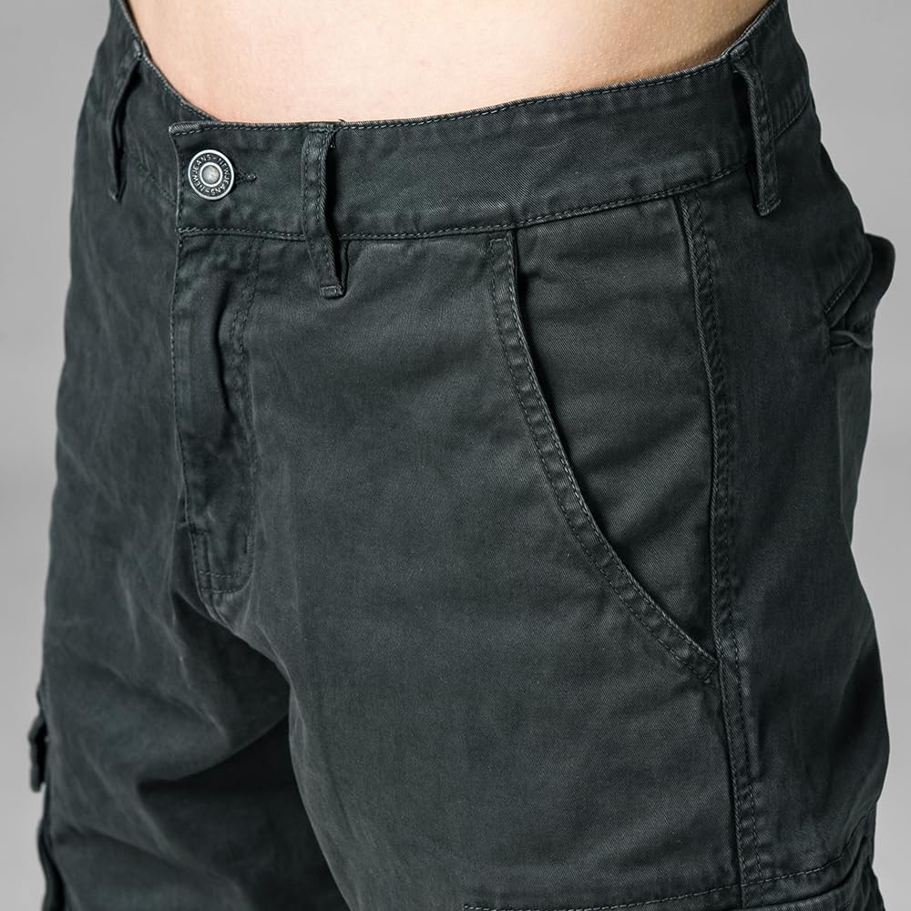 Detalle 2 de TONY BACKER G6551 Pantaloni cargo uomo casual