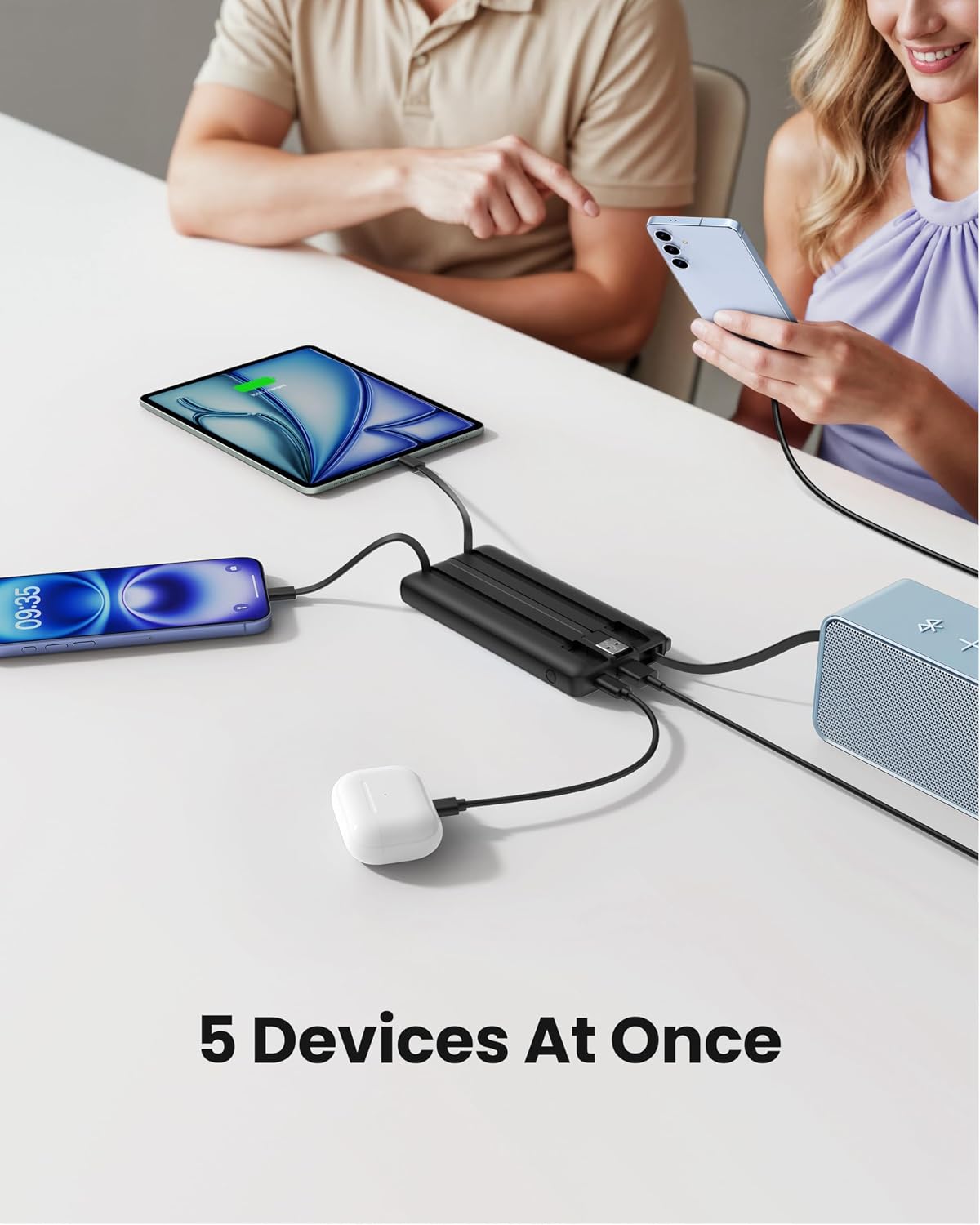 Detalle de Coowisty Slim 10000mAh power bank