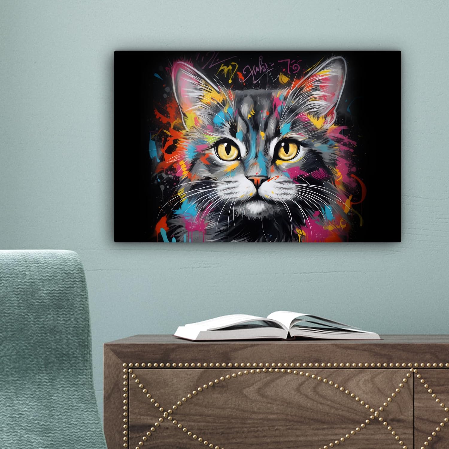 Thumbnail 3 de MuchoWow Impression sur Toile 30x20 cm