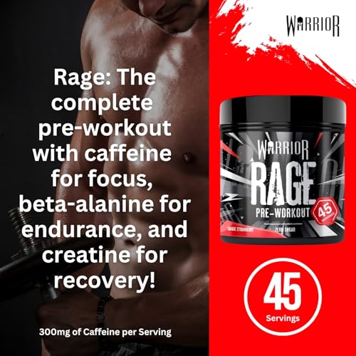 Thumbnail 4 de Warrior Rage Pre Workout Powder 392g: High-Strength Energy for Intense Sessions
