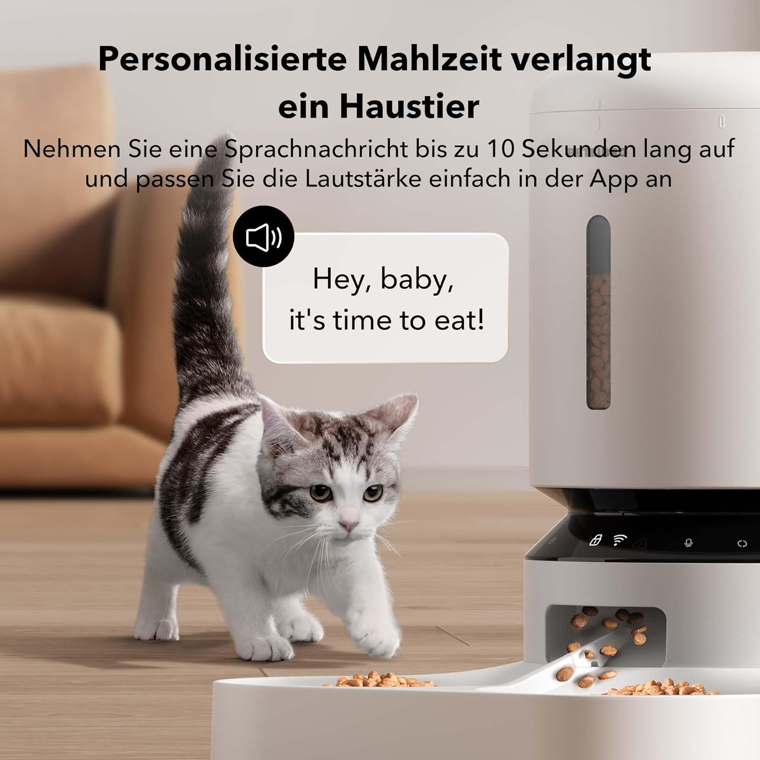 Thumbnail 6 de PETLIBRO 5L Futterautomat für 2 Katzen 📱