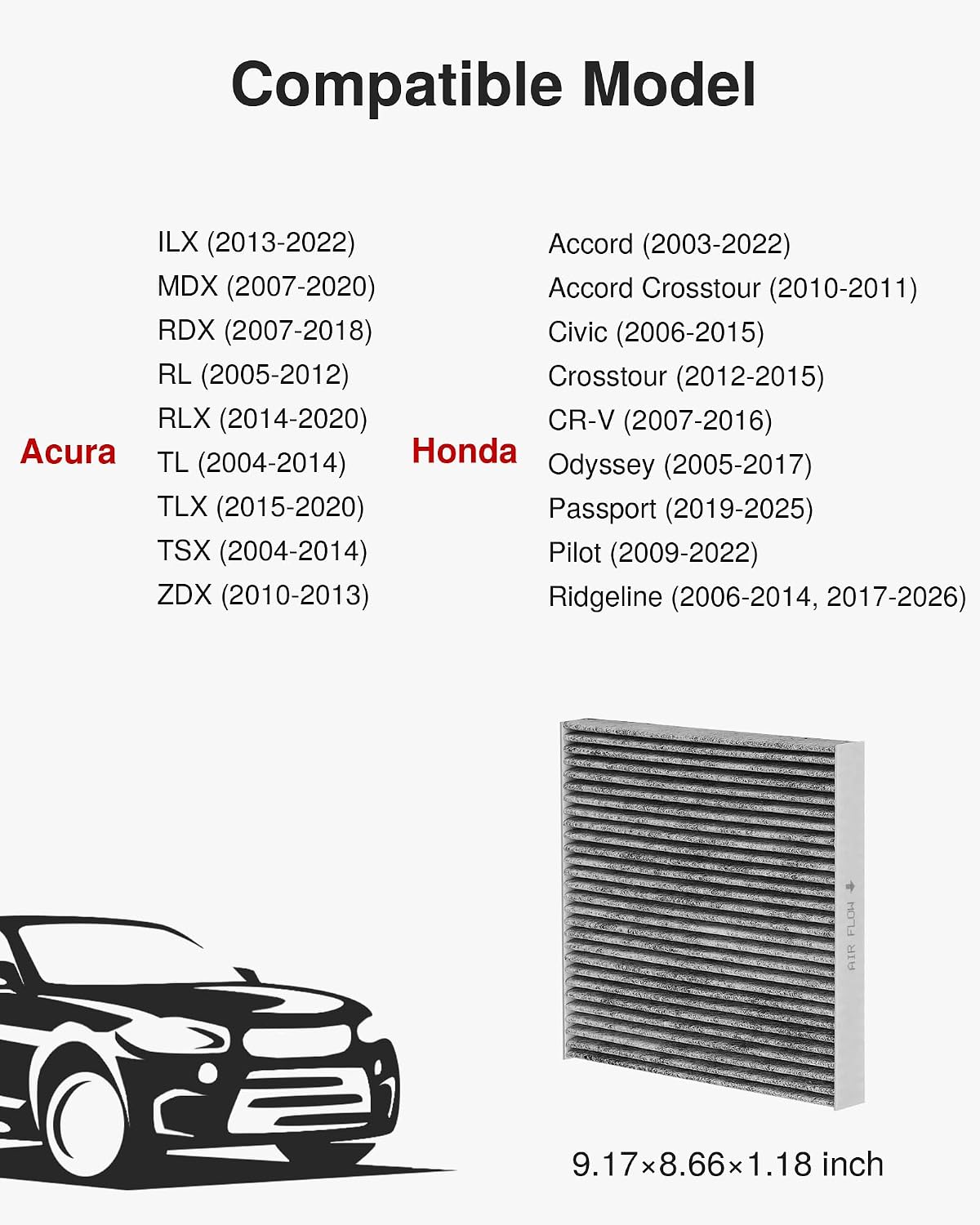 Thumbnail 3 de Puroma Cabin Air Filter 1 pc