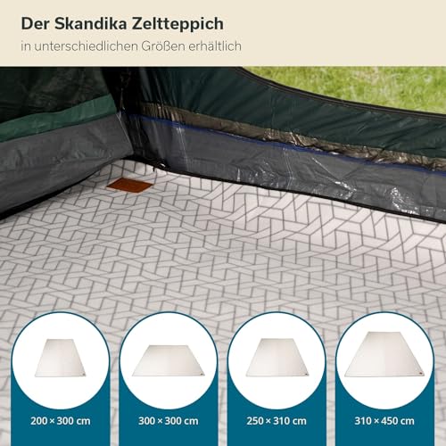 Thumbnail 5 de Skandika Zeltteppich Lindal 200 x 300 cm – wetterfest, Warm & Weich mit Aufbewahrungstasche